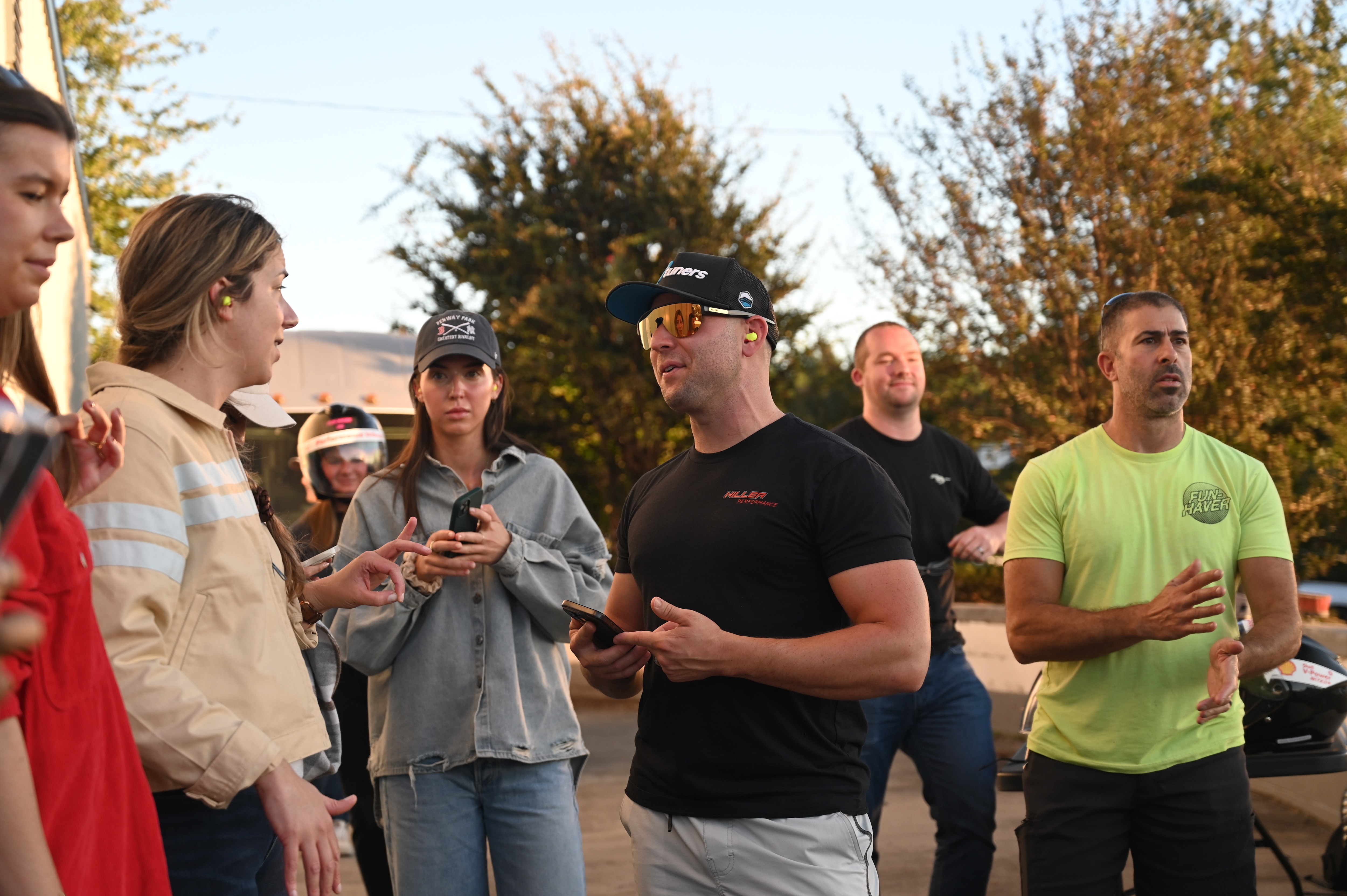 Friends of Ford at an event on Oct. 11, 2024.